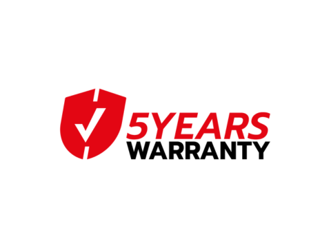 5 Year Warranty